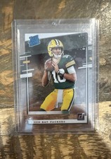 2020 Panini Chronicles - Clearly Donruss Rated Rookie Jordan Love #RR-JL (RC)