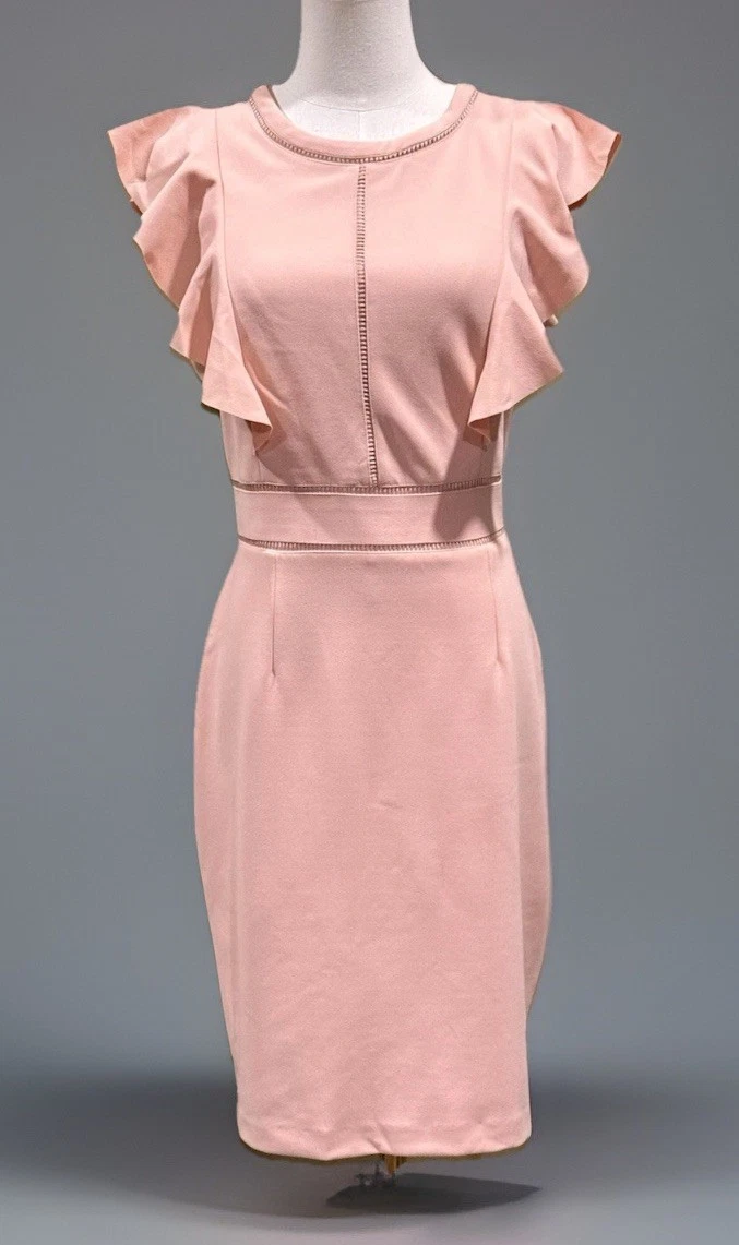 strapless open back dress Naylea Bell Sleeve Open Back Slit Mini Dress (Light Pink) – Valeria'S  Boutique