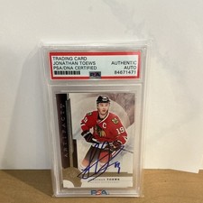 Jonathan Toews Cards, Rookie Cards Checklist, Autographed Memorabilia Guide 12