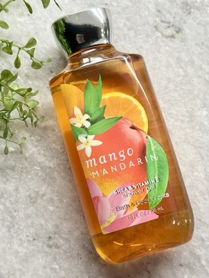 New Bath & Body Works Mango Mandarin Refreshing Shower Gel 10 fl oz