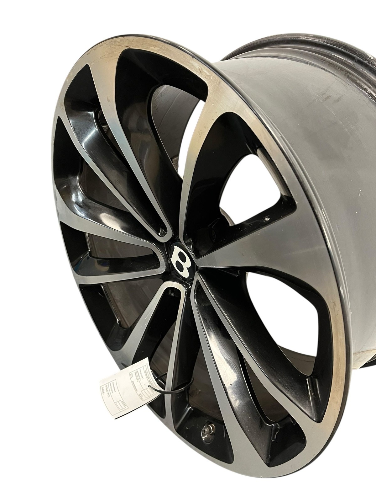 2015-2020 BENTLEY BENTAYGA OEM (C) 21x10 21 Inch Machined Face Black Wheel Rim
