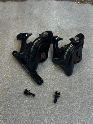 NEU! TRP Spyre C Flat Mount mechanische Scheibenbremssättel Paar vorne hinten