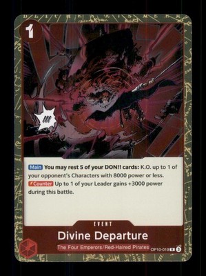 Divine Departure R Foil Royal Blood OP10-019 NM