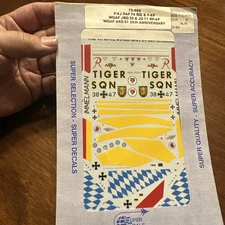 Superscale Decals 720469 1/72 Scale F-4 Phantom RAF & West German AF Ann