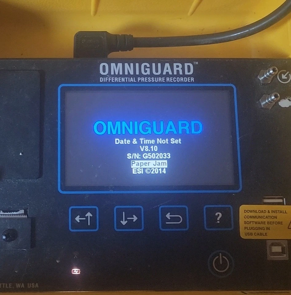 Grabadora de presión diferencial Omniguard 5 Foto 4 de 4