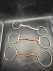 Lot of 3 Horse Bits Equestrian Horse Supply