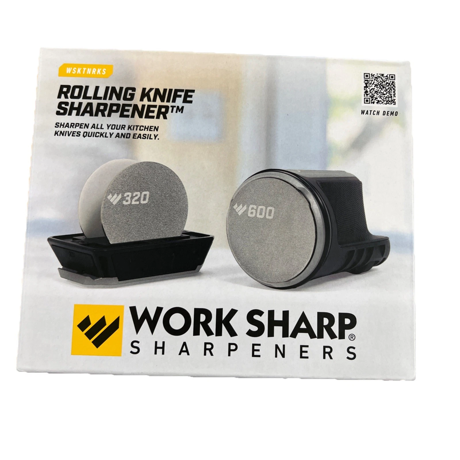 Work Sharp WSKTNRKS Rolling Knife Sharpener - BRAND NEW IN BOX FREE SHIPPING
Opens in a new window o