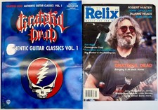 Grateful Dead Guitar Player's Book Lot Sheet Music Tablature Dead Remix Garcia