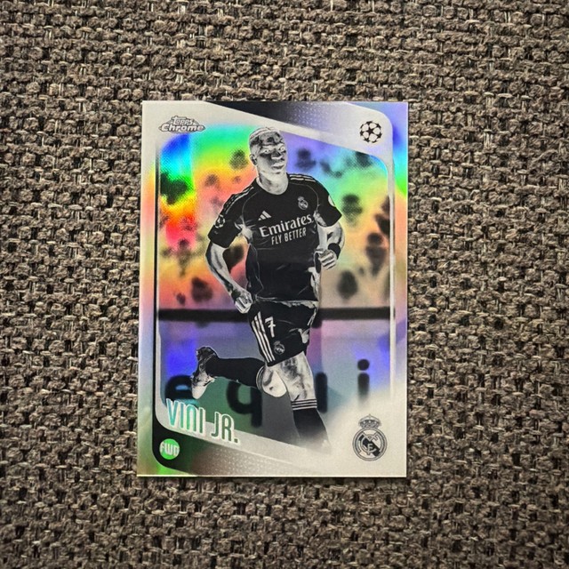 2025-26 Topps Chrome Uefa Club Competitions - Vinicius Junior #115 Negative