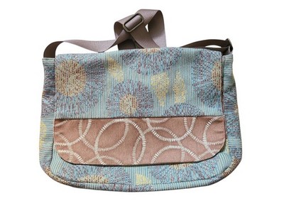 Maruca Messenger Bag Purse 15x3x11'' Handmade In Boulder, CO NWOT