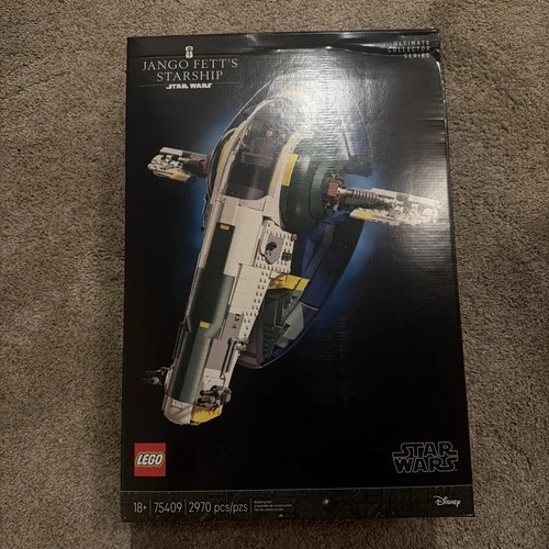 LEGO Star Wars Jango Fett’s Firespray-Class Starship 75409 New sealed box!