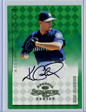 Ken Cloude 1998 Donruss Millennium Marks 0651 Signature Series Autograph