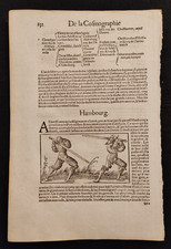 DUELLO SCHERMA LEGGENDA FONDAZIONE AMBURGO SEBASTIAN MUNSTER