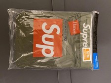 Supreme x Hanes Boxer Briefs 2 Pack - Olive - Medium
