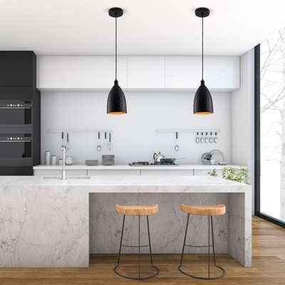 Industrial Chandelier Ceiling Lamp Pendant Light Kitchen Hanging Island Lamp