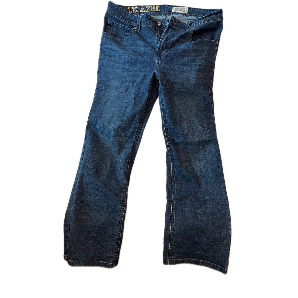 TK Axel Slim Boot Jeans Mens 36x32