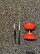 Mister Babache Diabolo Finesse Pro Model Orange, With Sticks