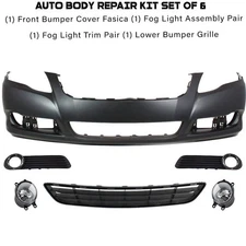 Front Bumper Cover & Fog Light Assembly For 2008-2010 Toyota Avalon