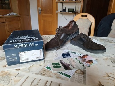 Mephisto men's men's sneakers shoes sport brown new EU size 45 genuine leather 1794