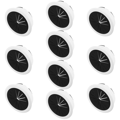 10 Pcs Desktop Wiring Box Cable Grommet Protector Furniture Hole Cover - 第 11/12 張圖片