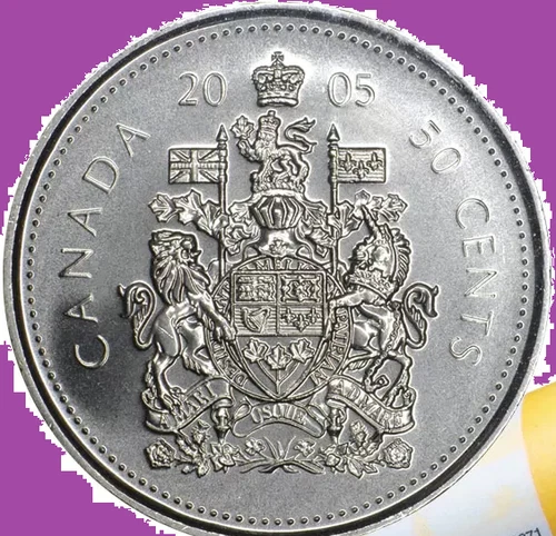 2005 Canada 50 Cents — photo from the most recent tracked eBay sale