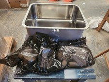 ABODE AW5015 Matrix  R50-100-500 STAINLESS STEEL SINK BNIB