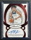 TERRENCE SHANNON JR. 2024-25 PANINI FLAWLESS ROOKIE DRAFT GEM AUTO RUBY RC 2/15