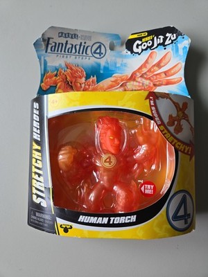 Heroes of Goo Jit Zu Fantastic Four Human Torch Action Figure
