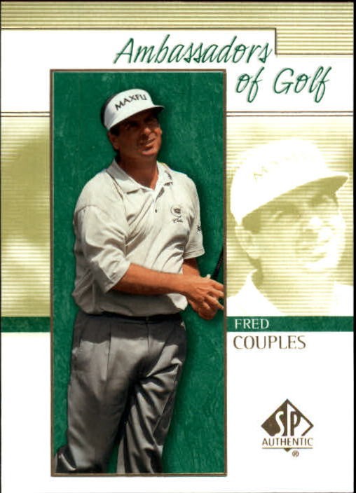 2001 SP Authentic #128 Fred Couples AG - GOLF