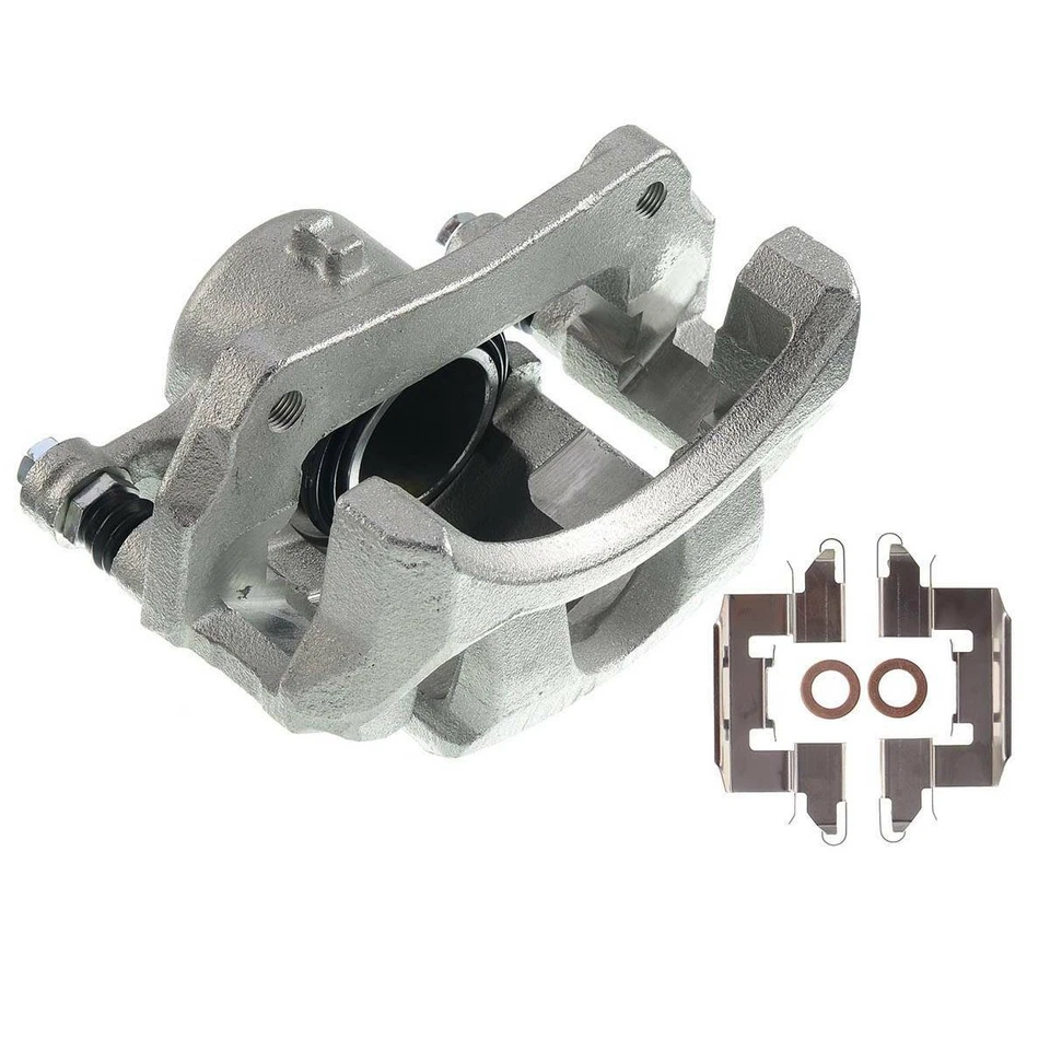 Par de pinzas de freno de disco delanteras con soporte para Ford Fiesta 2011 2012 2013-2019 Foto 3 de 4