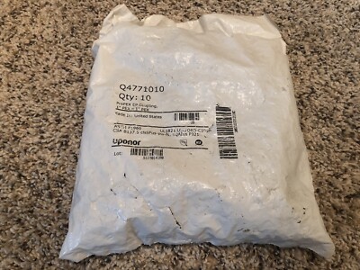 10-PACK NEW UPONOR Q4771010 PROPEX EP COUPLING 1'' x 1'' PEX