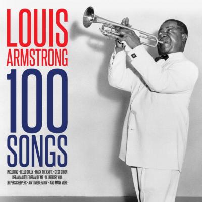 Louis Armstrong 100 Songs CD Box set Hello Dolly Mack The Knife Jeepers Creeper