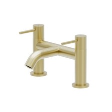 Gold Bathroom Taps Basin Sink Mono Bath Filler Shower Mixer Luxury Design |Volx