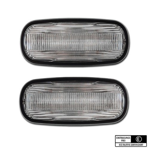 WEISSE LED Seitenblinker Land Rover Defender Freelander Discovery MG - Bild 2 von 5
