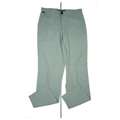 ALBERTO Clint Herren Wander Trekking leichte Sommer Hose Gr. 98 W34 L36 Grau NEU