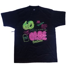 Vintage Baby Boomer 1991 Men's Single Stitch Black T-Shirt USA Made L
