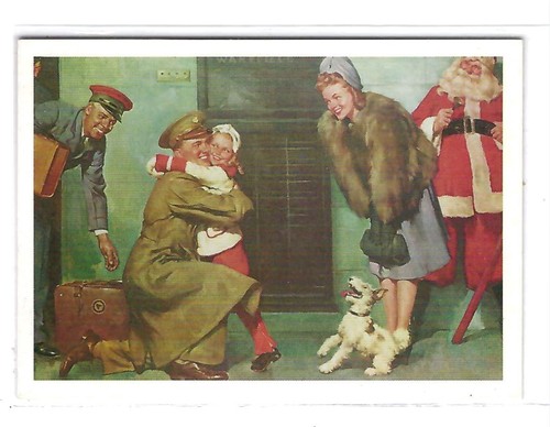 Santa Claus Nostalgic Art Collection Illustration Dec. 1941