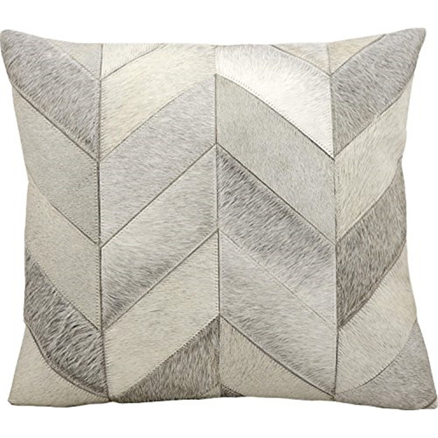 Kathy Ireland Pillow Grey Solid Chevron Pillow eBay