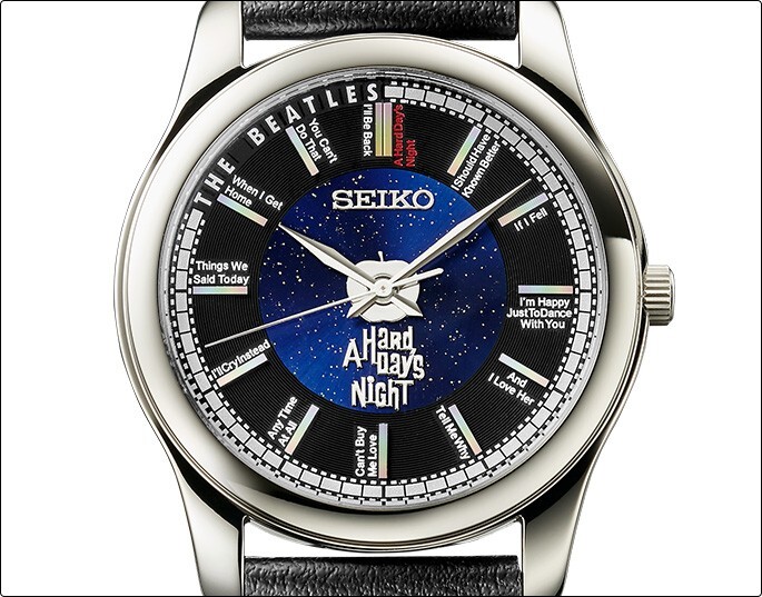 THE BEATLES x Seiko Official Watch A Hard Day's Night 60th Anniv