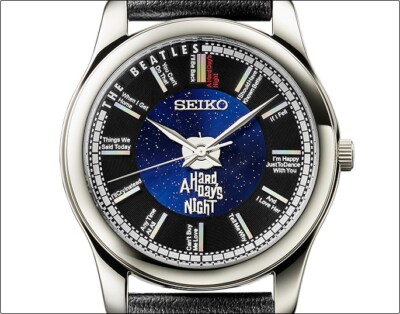 THE BEATLES x Seiko Official Watch A Hard Day's Night 60th Anniv