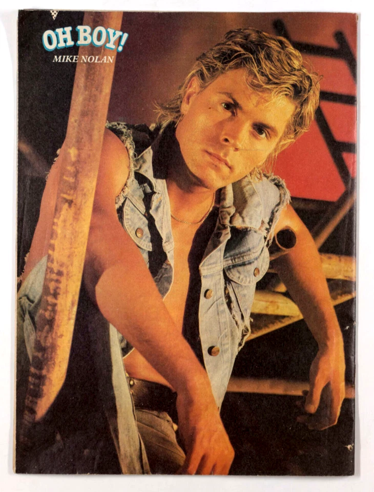 BOY GEORGE CULTURE CLUB MIKE NOLAN BUCKS FIZZ POSTER OH BOY! MAGAZINE VTG MUSIC - Image 3 of 4