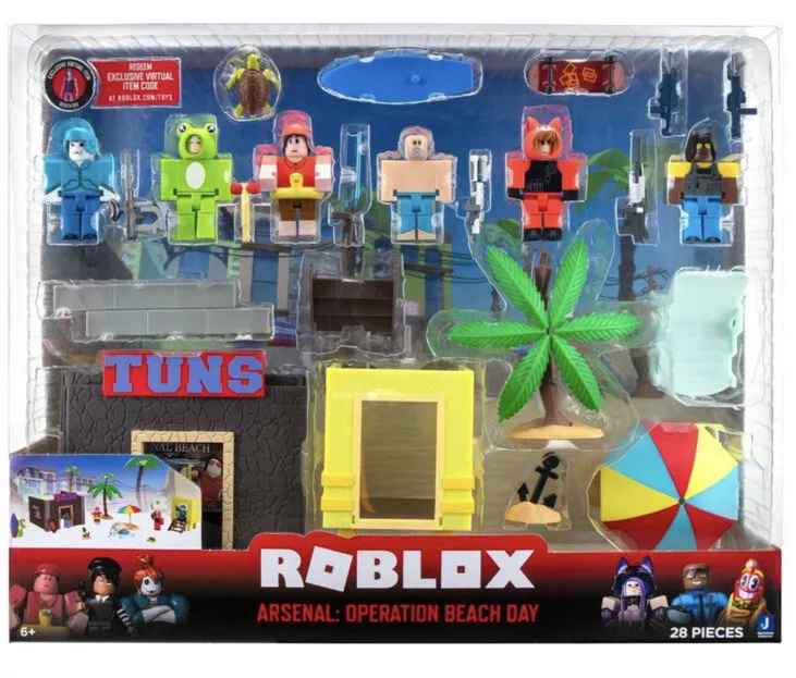 ROBLOX Building Block Dolls Assemble Virtual World Games and Dolls