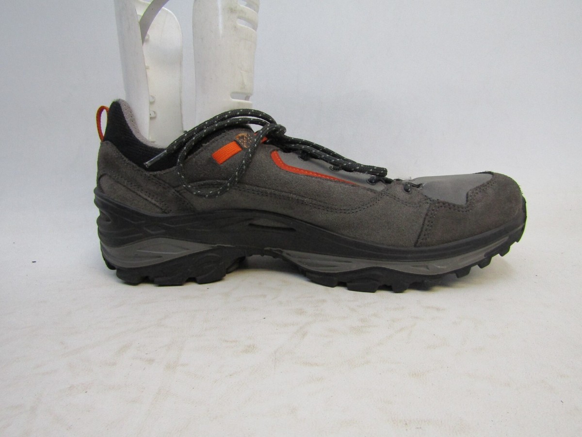 Lowa Mens Size 14 M Gray Leather Lace Up Causal Comfort Hiking Shoes Lowa Helsinki GTX Mid Hiking Boot (Men) - Anthracite – The  main image 3