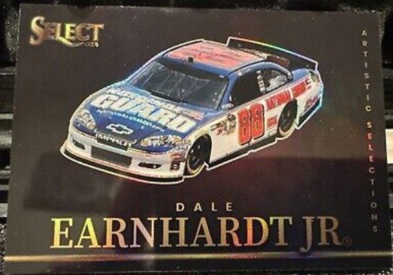 2024 Panini Select Dale Earnhardt Jr. Case Hit Ultra Rare Artistic Selections #5