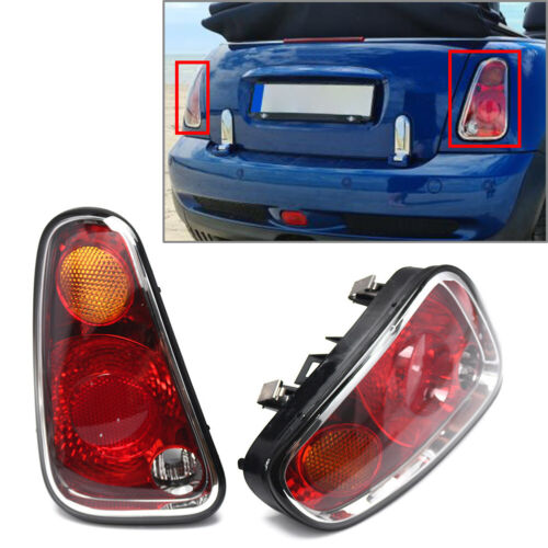 Pair Rear Outer Tail Brake Warning Light Housing For BMW Mini Cooper R50 R52 R53 - Picture 1 of 9