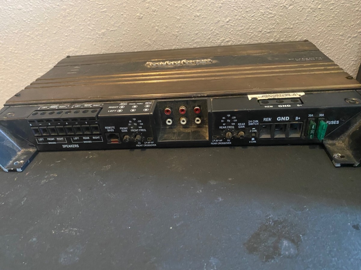 Rockford Fosgate Punch P450.4 Amplifier | eBay