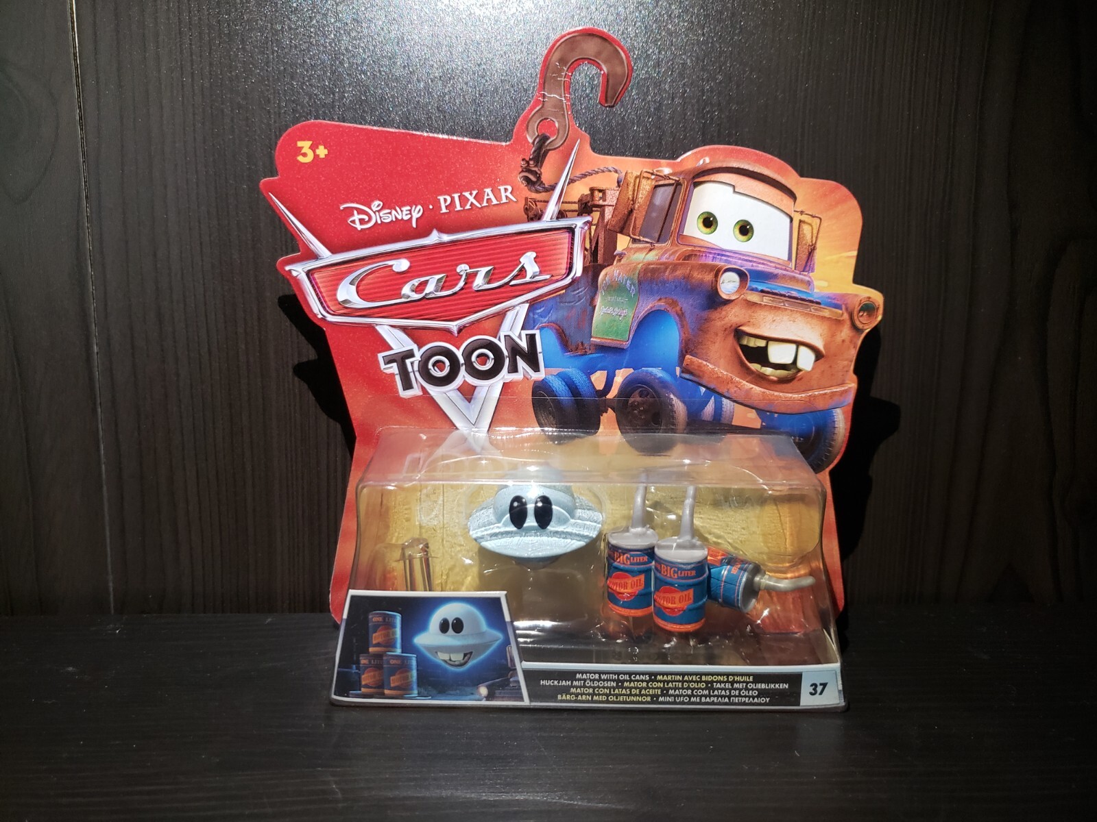 Disney Pixar Cars Toon Mator With Oil Cans Unidentified Flying Mater Rare eBay