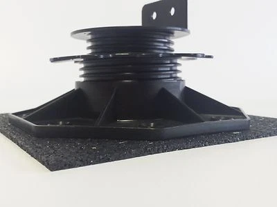 GMP (26,00€/m²)Gummigranulatpads 150x150x6 mm Stelzlager Plattenlager Bautenschutz