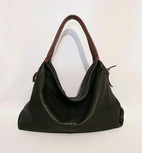 leather slouchy shoulder bag