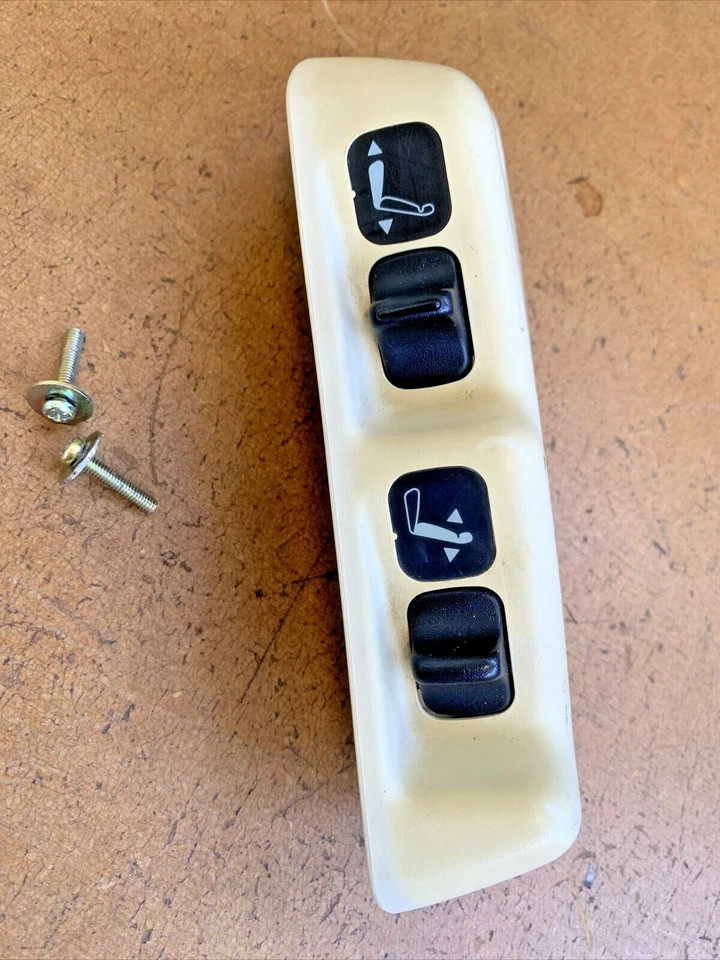 1991-1993 Acura NSX Coupe Right Passenger Seat Switch Platinum White OEM